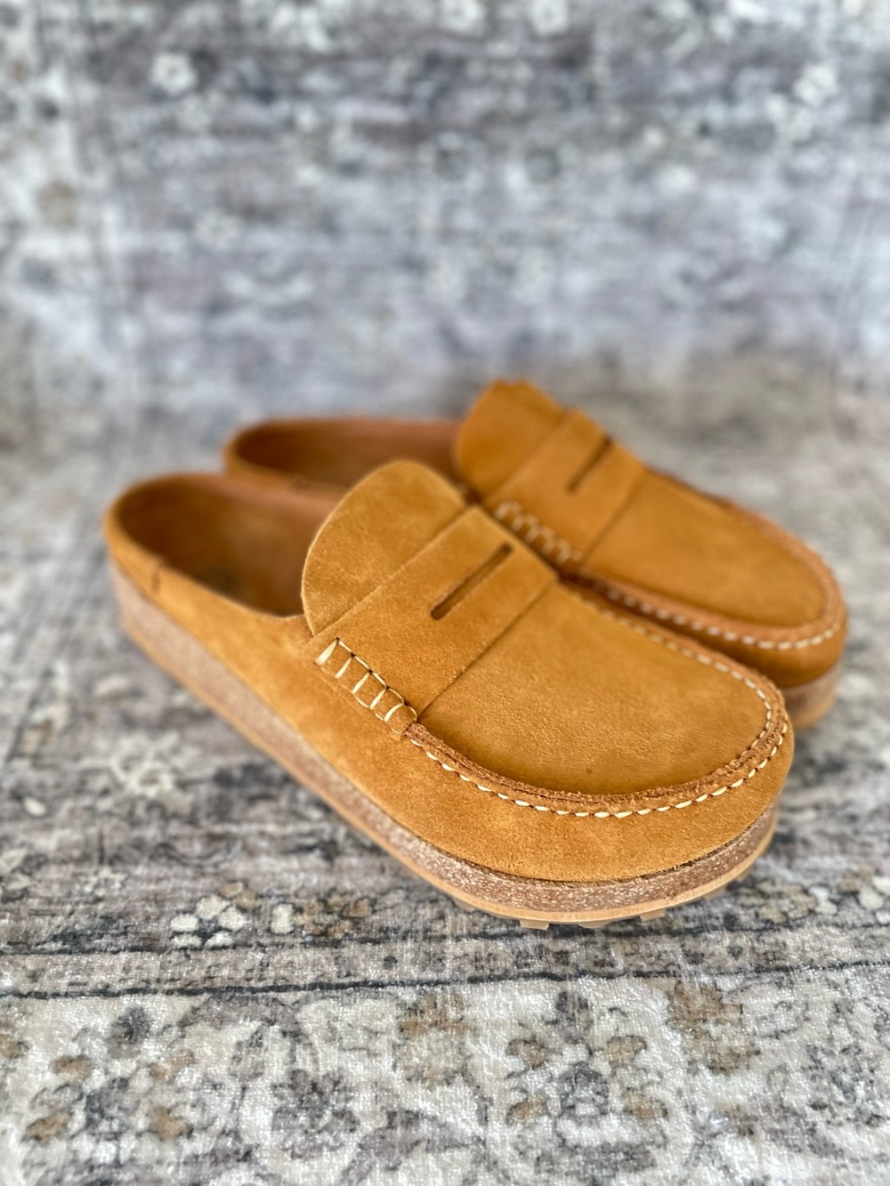 Birkenstock Naples Mule Mink Suede Size 11